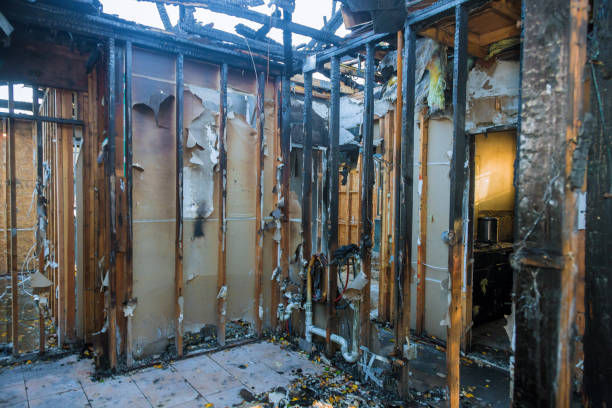 Professional Emergency Fire Cleanup technician working in Beachwood, OH